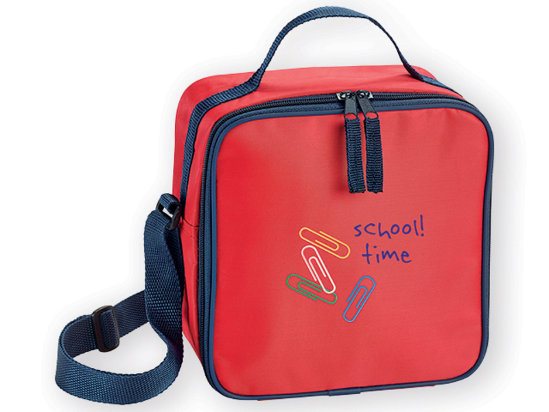 TISHA polyester thermobag, 600D, Red