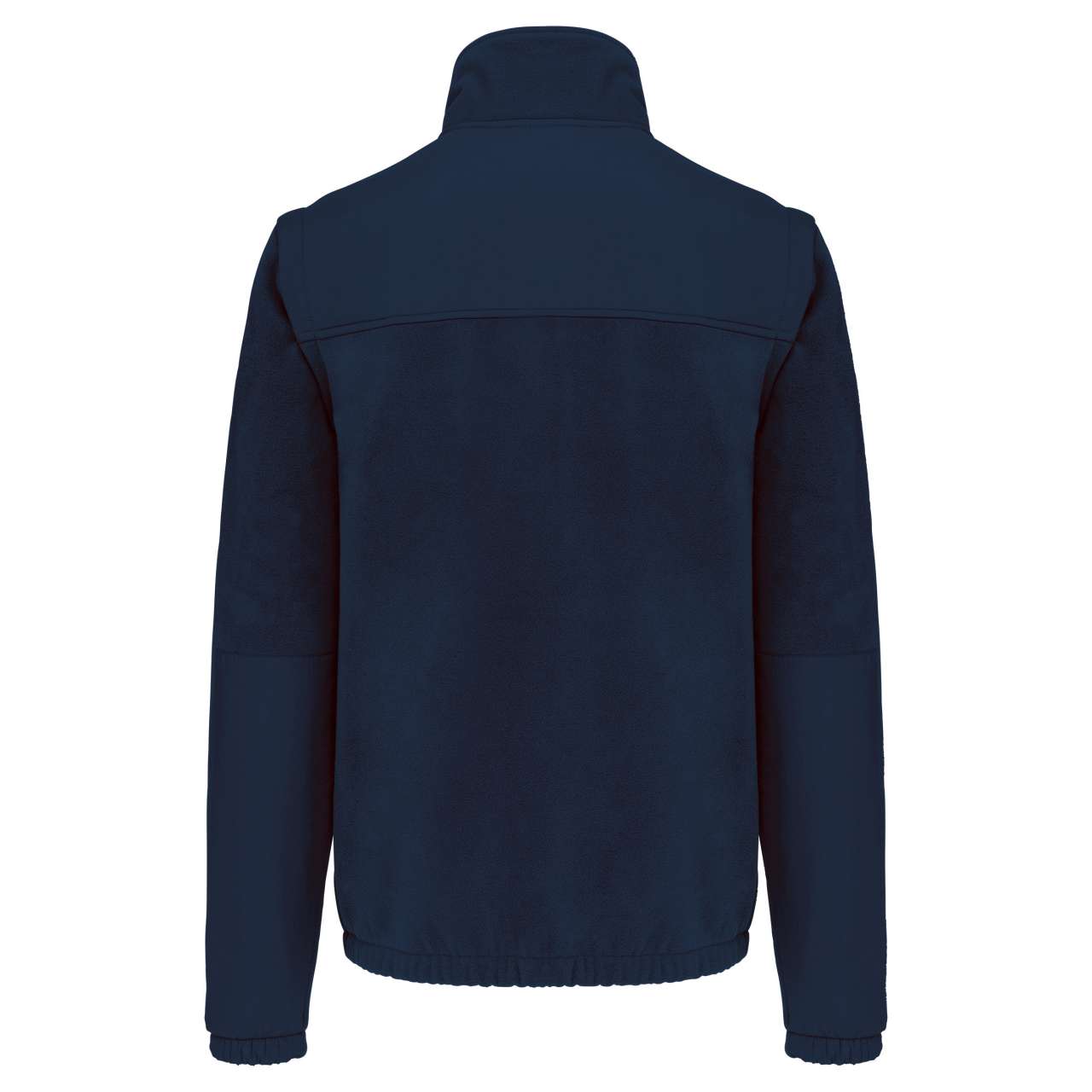 FLEECE JACKET WITH REMOVABLE SLEEVES