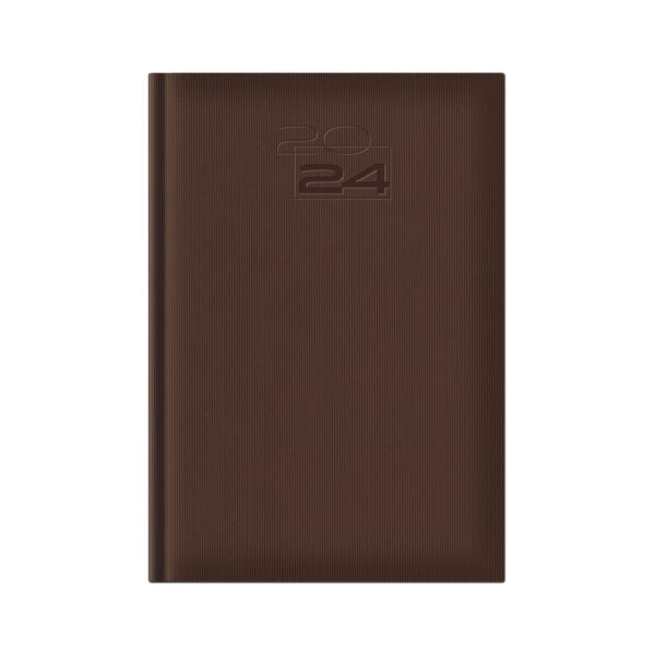 AGENDA 460 TELLARO MARRONE, ZILNICA, 15x21CM