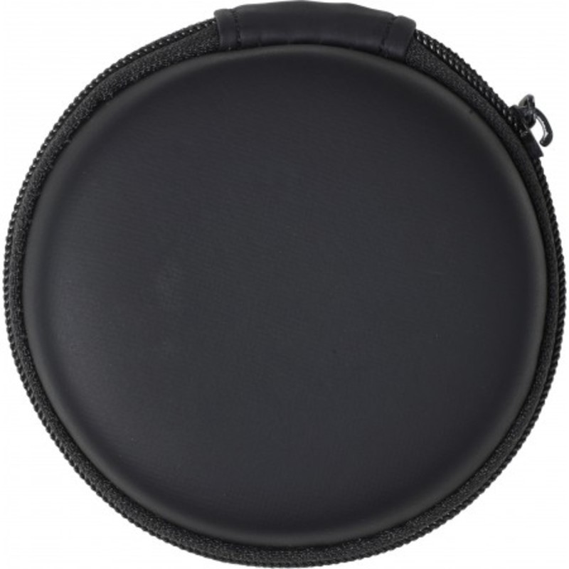 Pouch with in-ear earphones