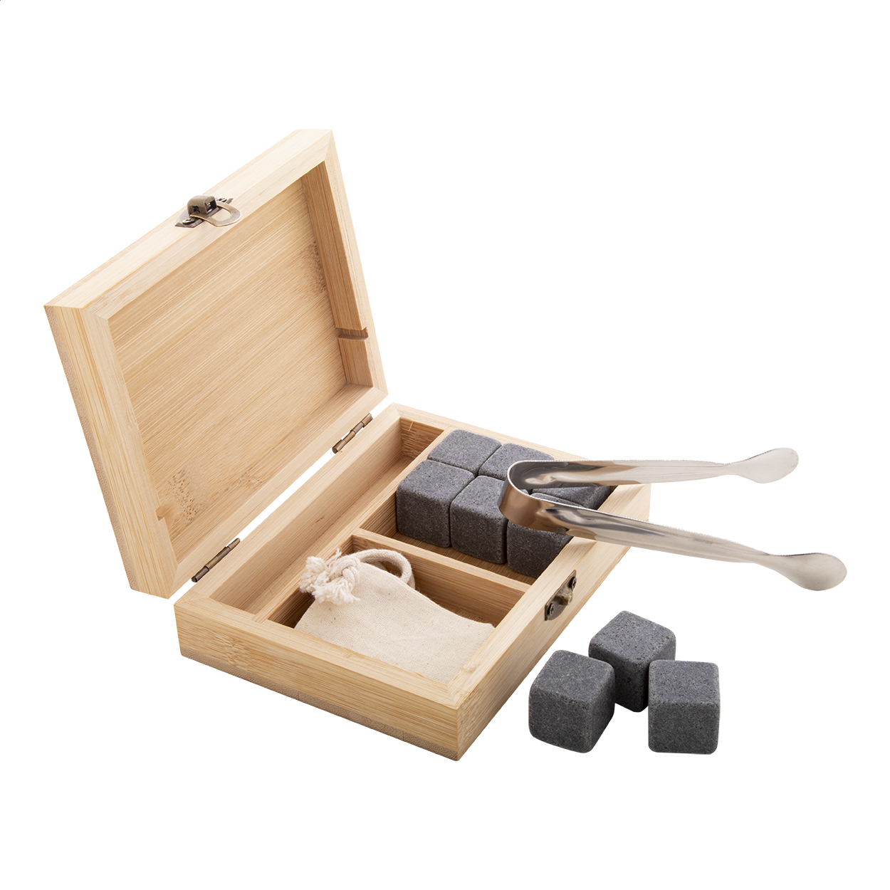 Bourbon stone ice cube set