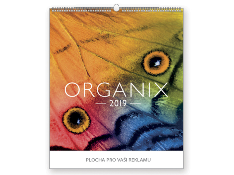 ORGANIX wall calendar, 45x48 cm