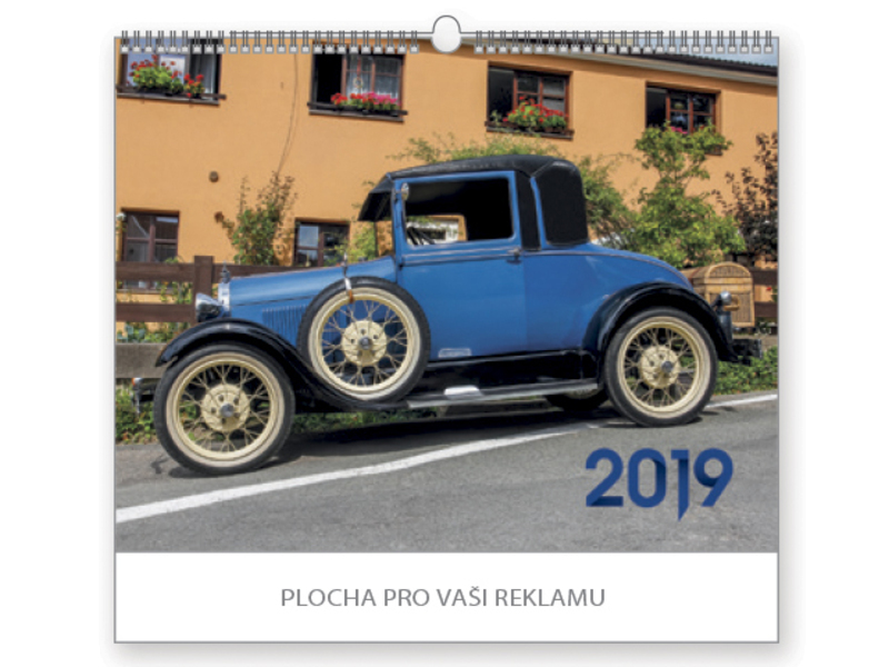 OLD TIMERS wall calendar, 44x34 cm