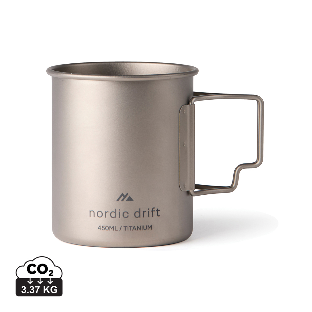 Nordic Drift Trail Ultra Light Titanium 450ml Cup