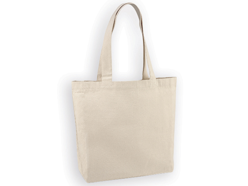 ALICE cotton shopping bag, 280 g/m2, Natural