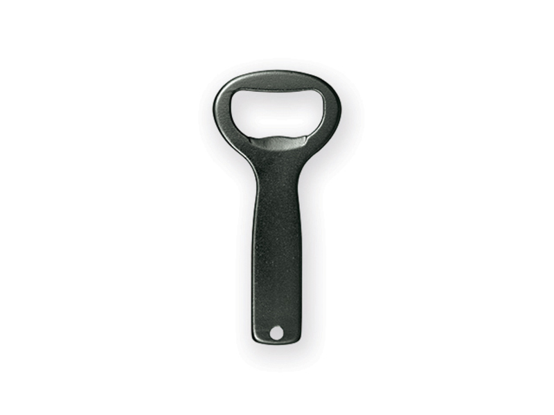 BENTO aluminum bottle opener, Black