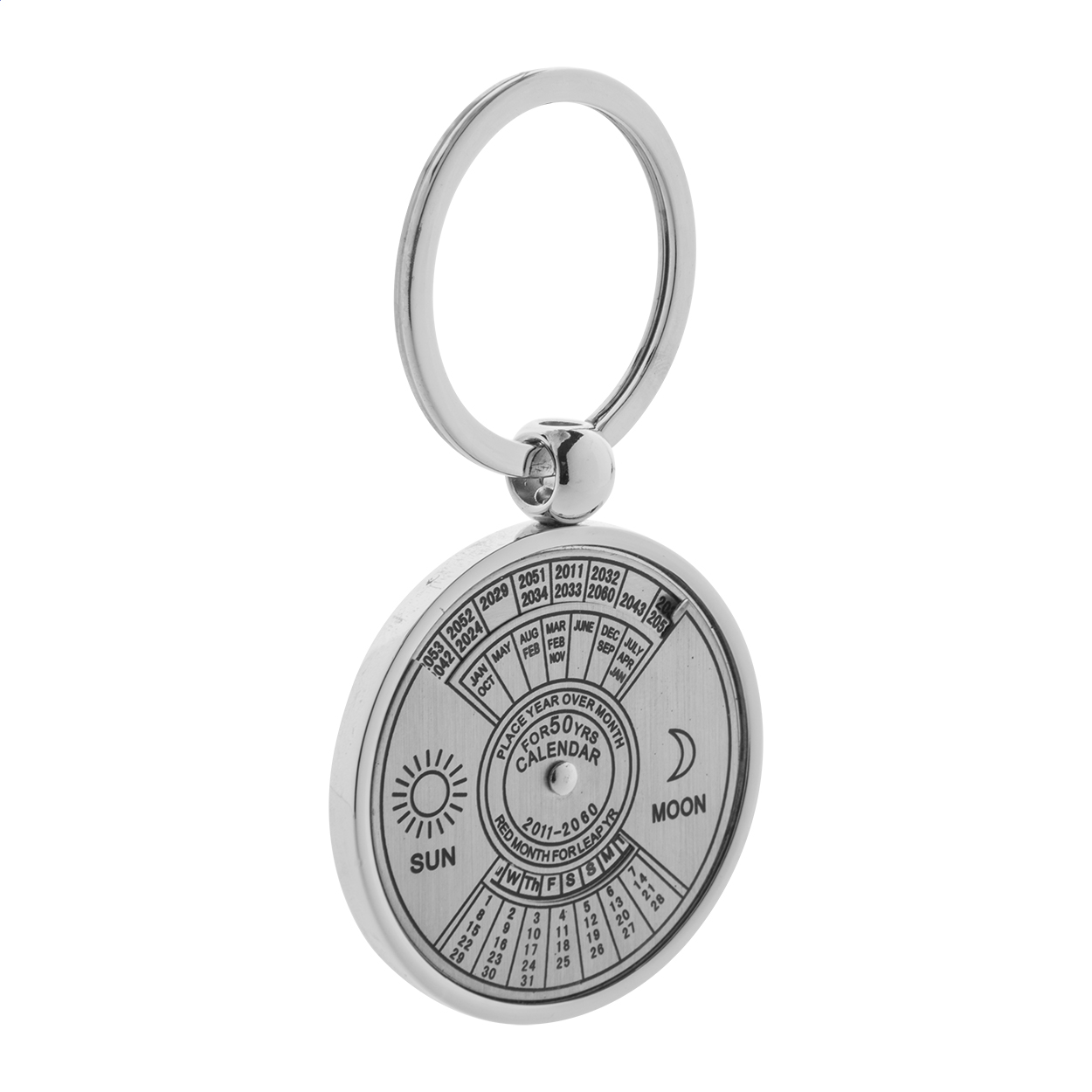 Eternity calendar keyring