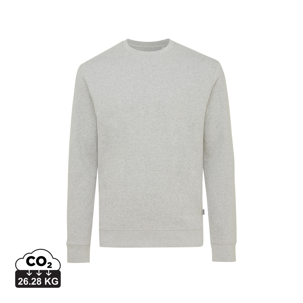 IQONIQ Denali recycled cotton crew neck undyed