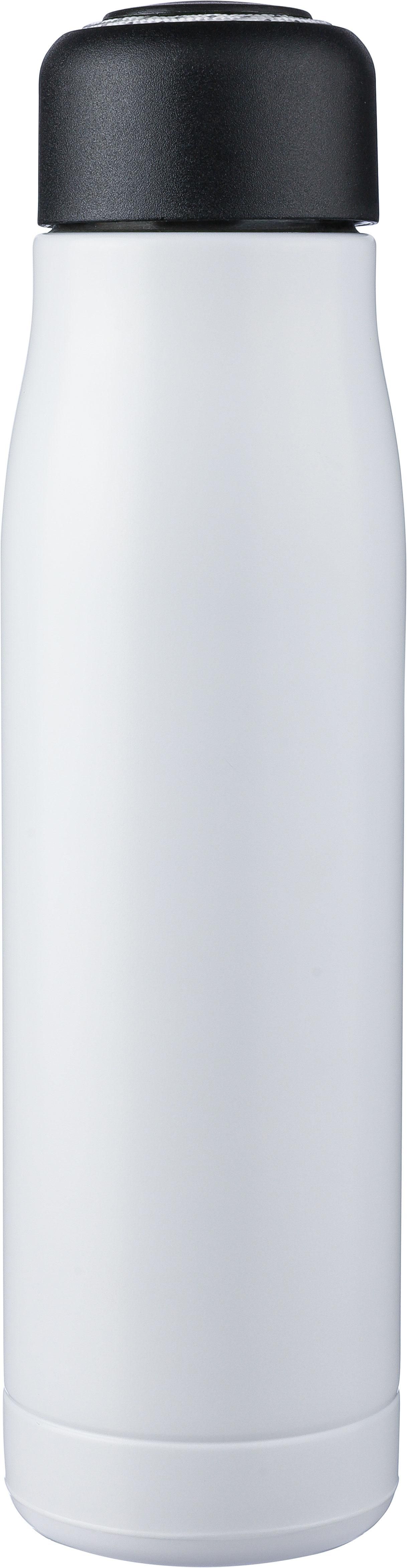 Recycled stainless steel double-walled drinking bottle (500 ml) Solene