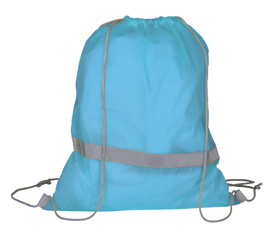 BLUE POLYESTER BACKPACK VISION