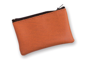 BROWN PU PURSE MAC