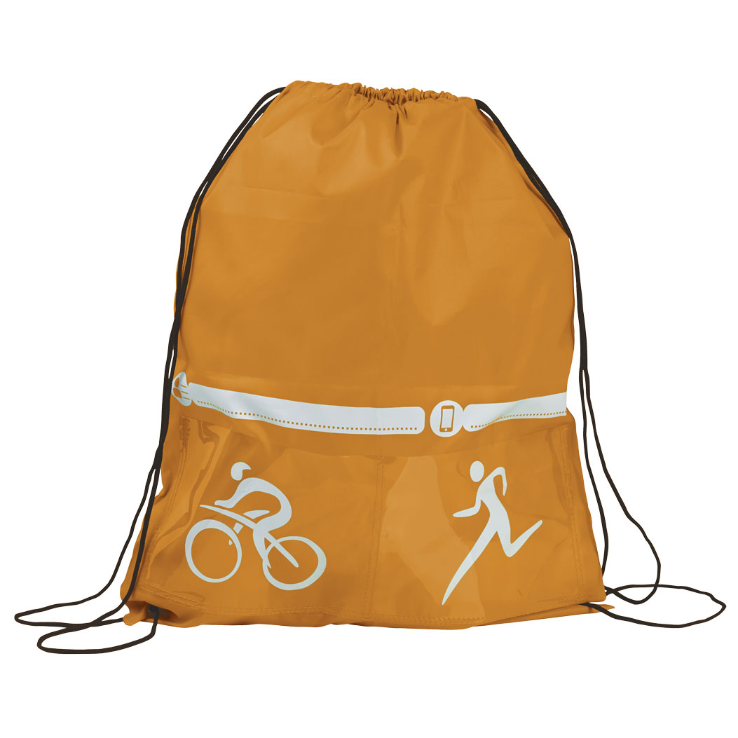 ORANGE TRIATLON BACKPACK IRON POLYESTER