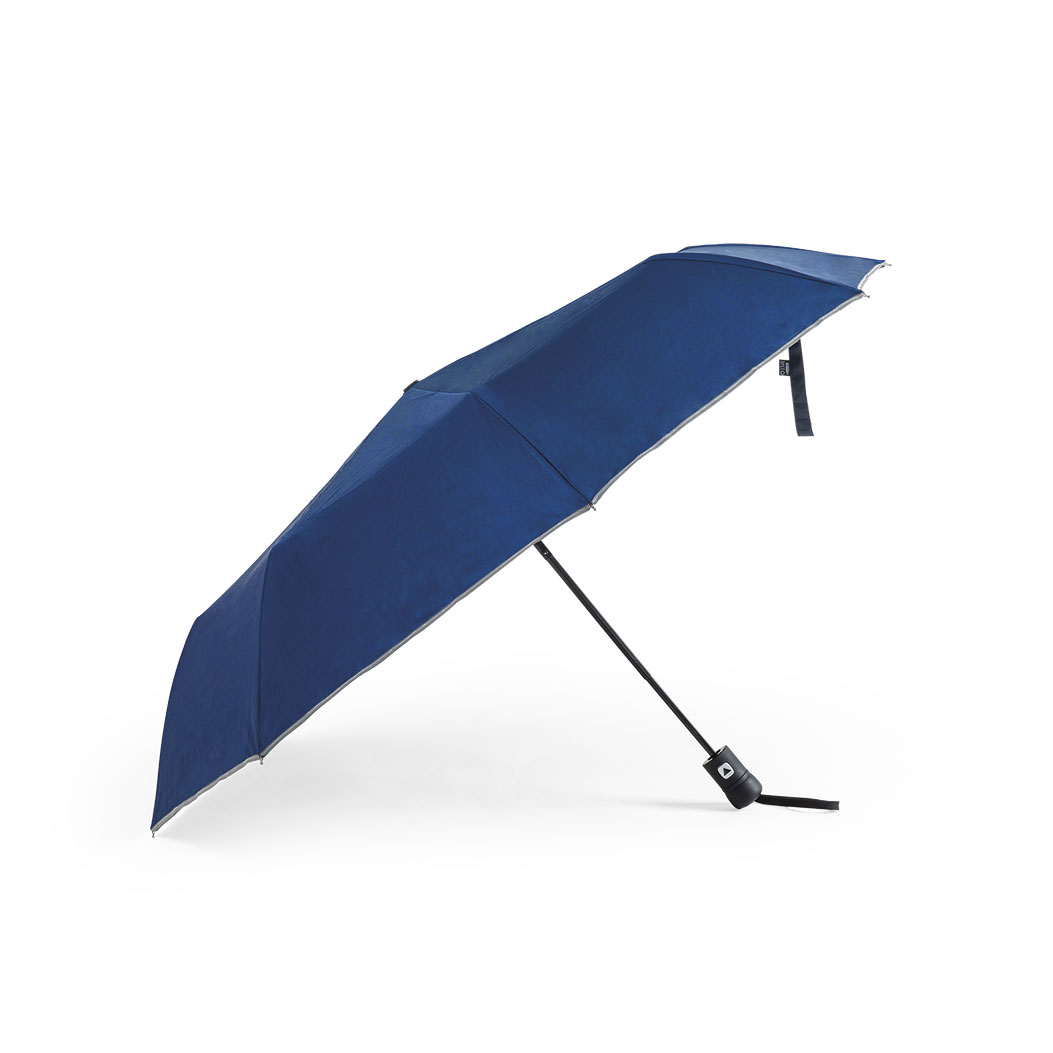 BLUE WINDPROOF AUTOMATIC UMBRELLA NEREUS