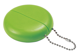 GREEN PVC PURSE BAVEL