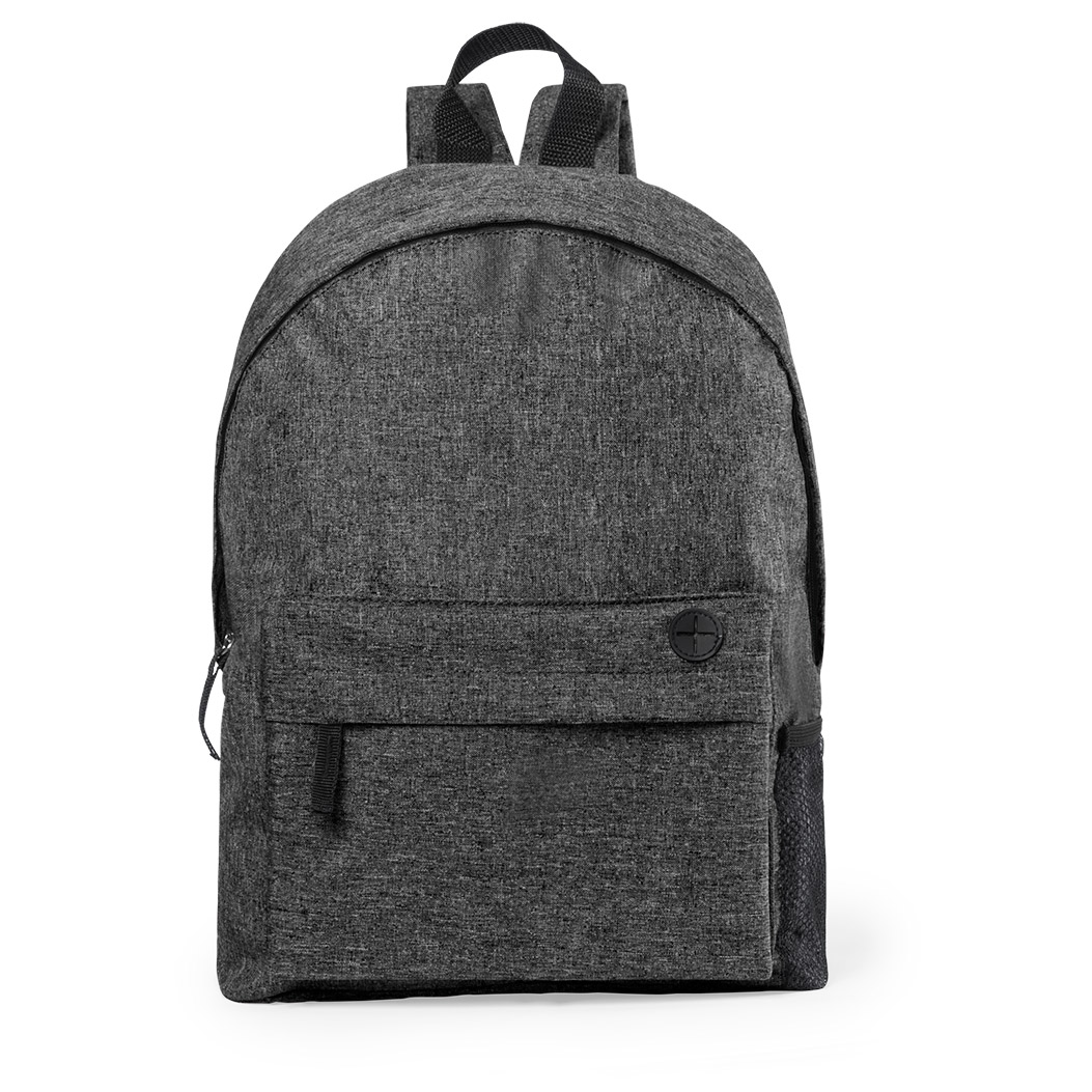 GREY 600D POLYESTER BACKPACK CHENS