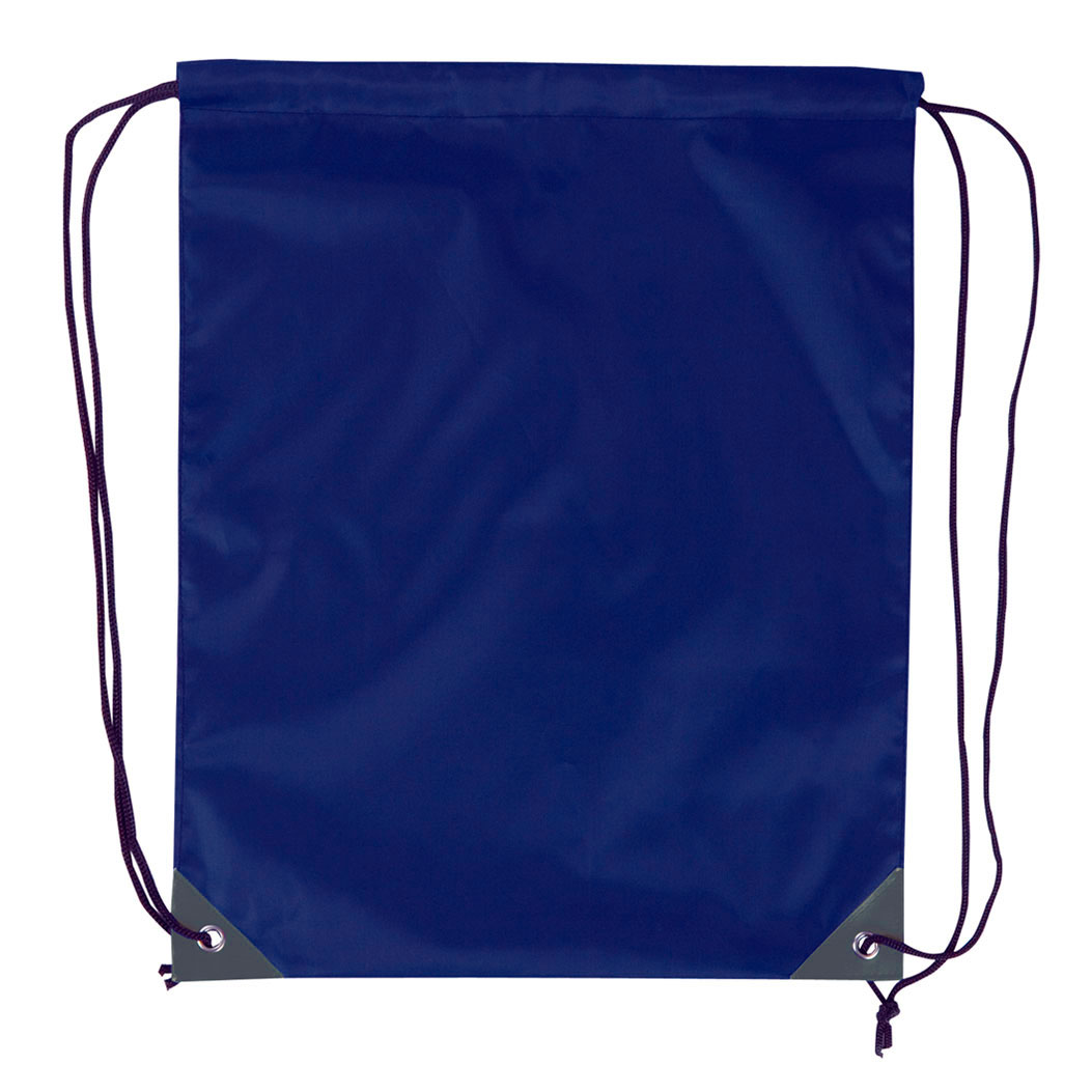 BLEU POLYESTER BACKPACK ATLAS