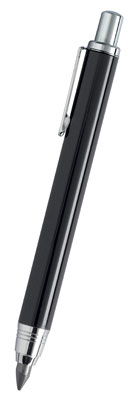 BLACK METALLIC MECHANICAL PENCIL PEYA