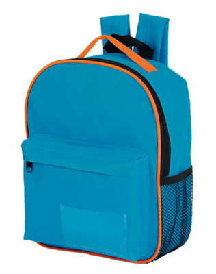 BLUE POLYESTER KID BACKPACK PEKE