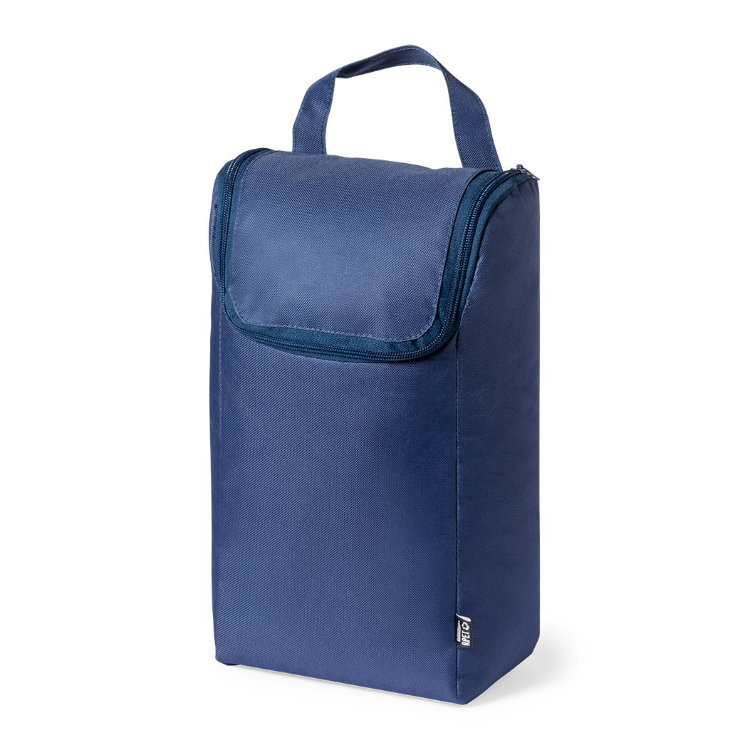 BLUE RPET-POLYESTER SHOE BAG HELANOR 