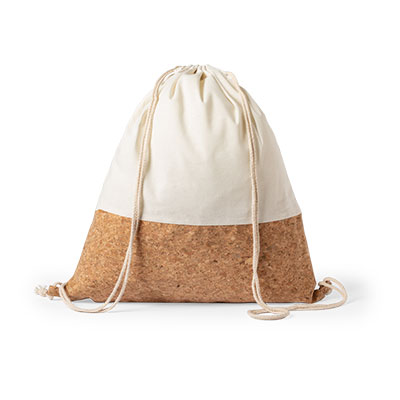 NATURAL CORK/COTTON BACKPACK GALSIN