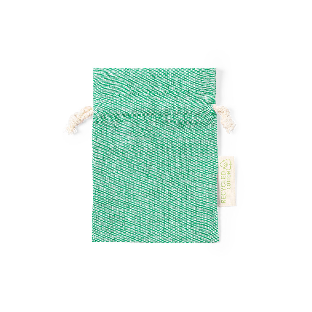 GREEN 100% RECYCLED-COTTON BAG DRATINIX