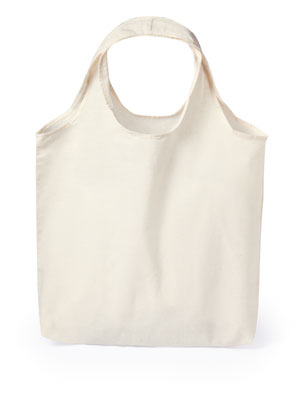 NATURAL COTTON BAG WELROP 110gr/m2