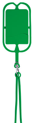 GREEN SILICONE LANYARD VELTUX