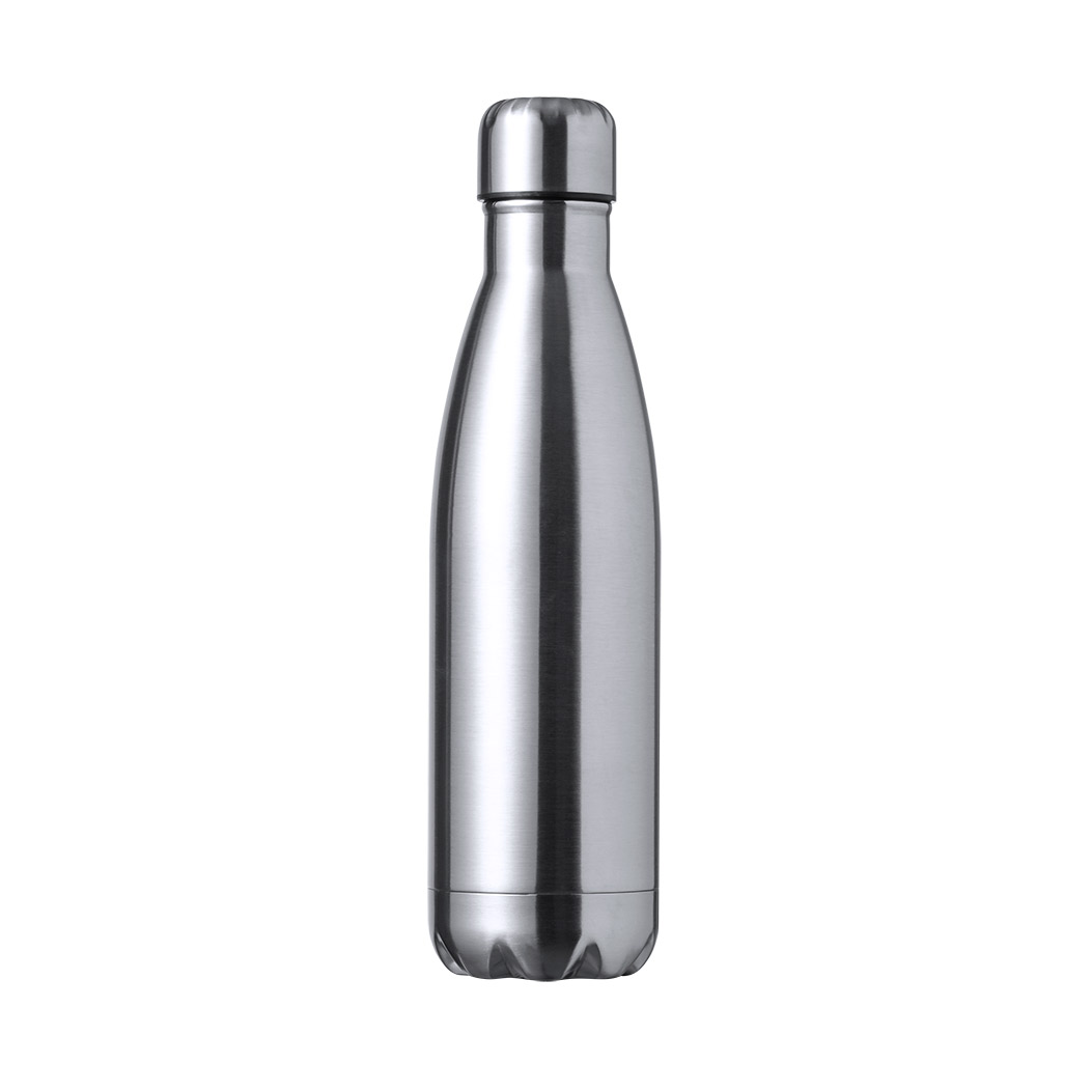 SILVER 500 ml BAMBOO/STAINLESS-STEEL BOTTLE NAXEL