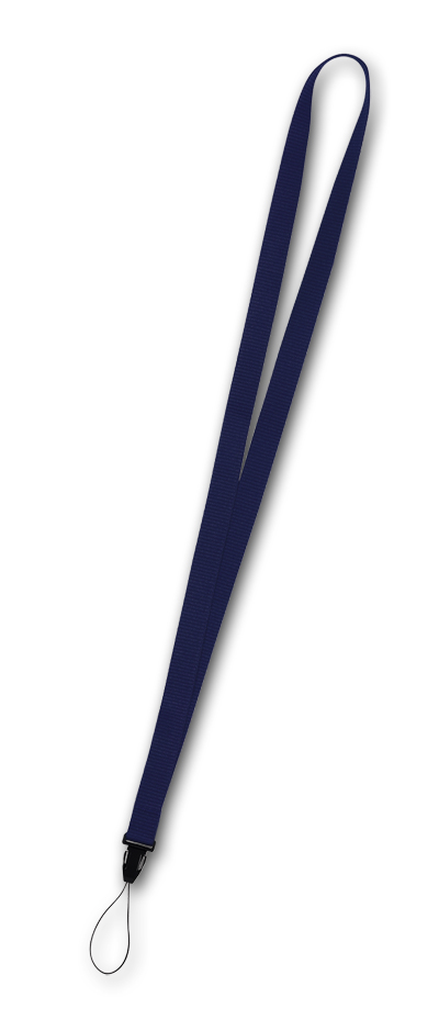 BLUE LANYARD POLYESTER LADUM