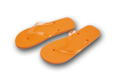 ORANGE FLIP FLOP PATIO FOR WOMEN