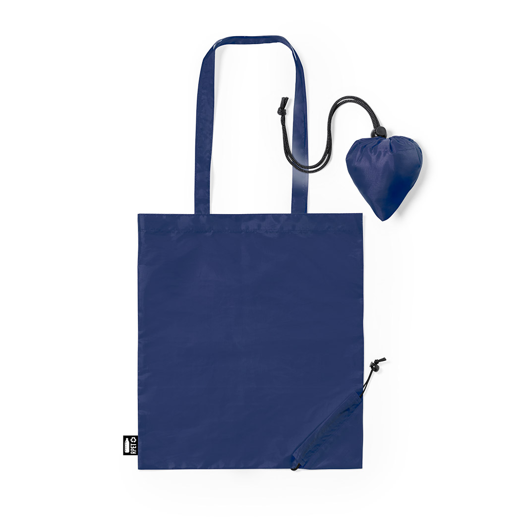 BLUE FOLDABLE RPET BAG LULU