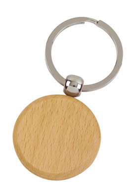 LIGHT WOOD KEY RING RONY