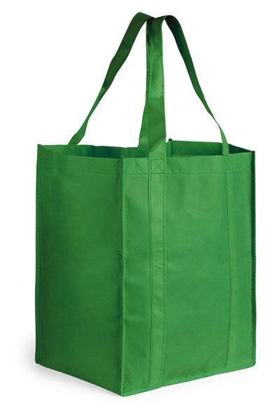 GREEN NON-WOVEN BAG SHOPXL