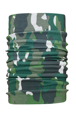 CAMOUFLAGE GREEN NECK WARMER GALGO