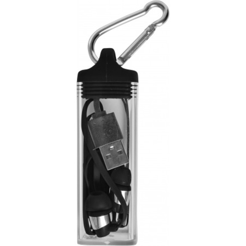 Plastic in-ear earphones