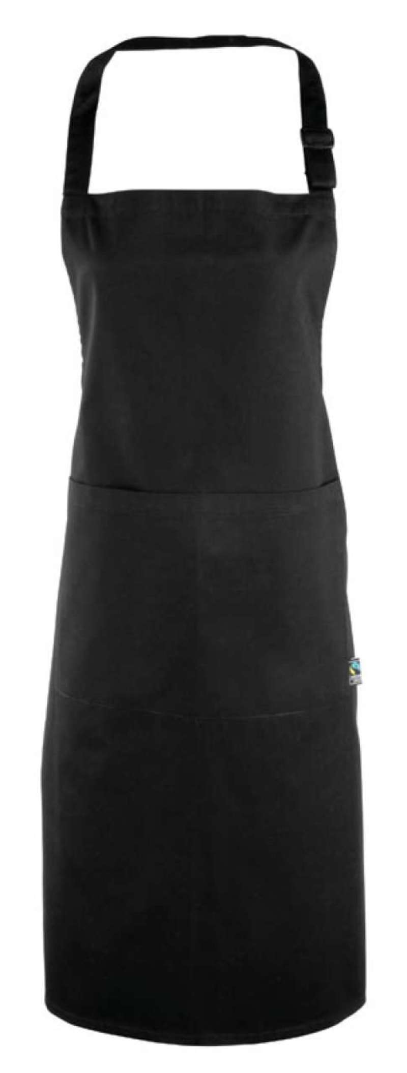 COTTON BIB APRON, FAIRTRADE & ORGANIC CERTIFIED