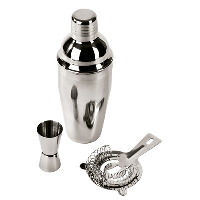 Set cocktail cu shaker din oțel inoxidabil BARKEEPER