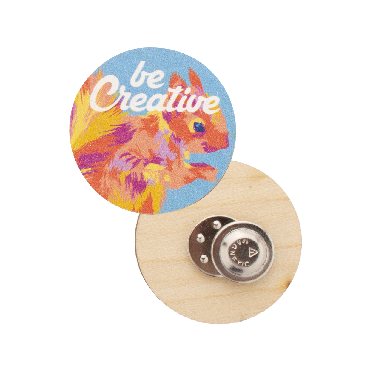 WooBadge custom magnetic badge