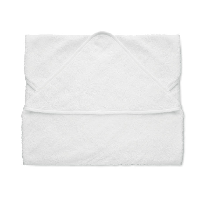 Cotton hooded baby towel