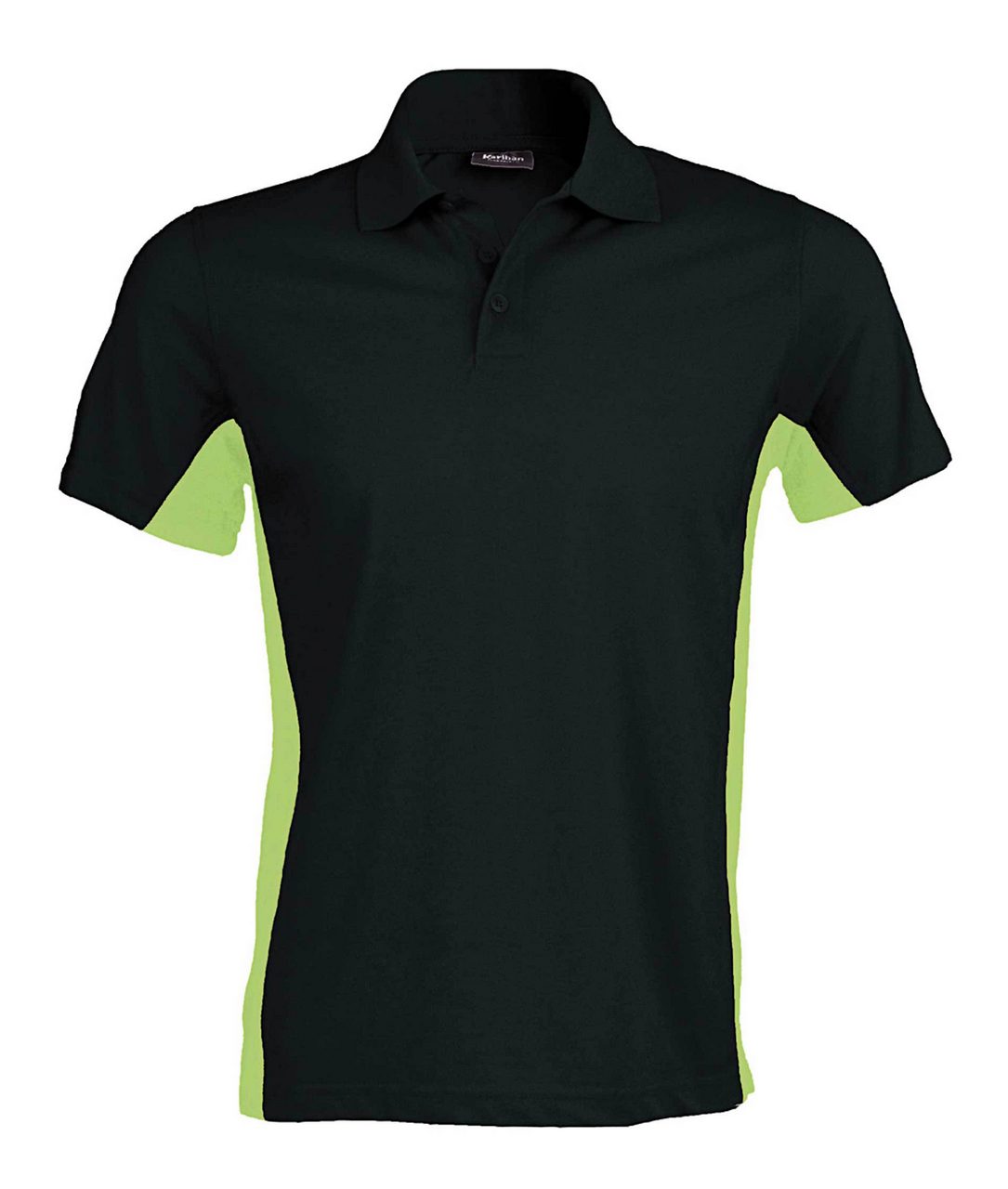 FLAG - SHORT-SLEEVED TWO-TONE POLO SHIRT