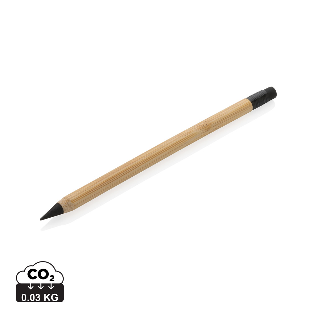 Bamboo infinity pencil with eraser