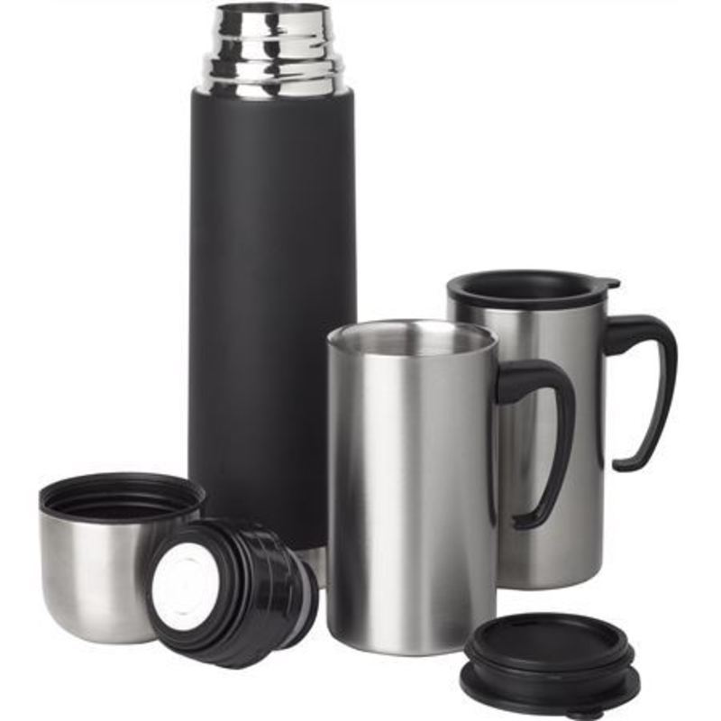 Stainless steel thermos set