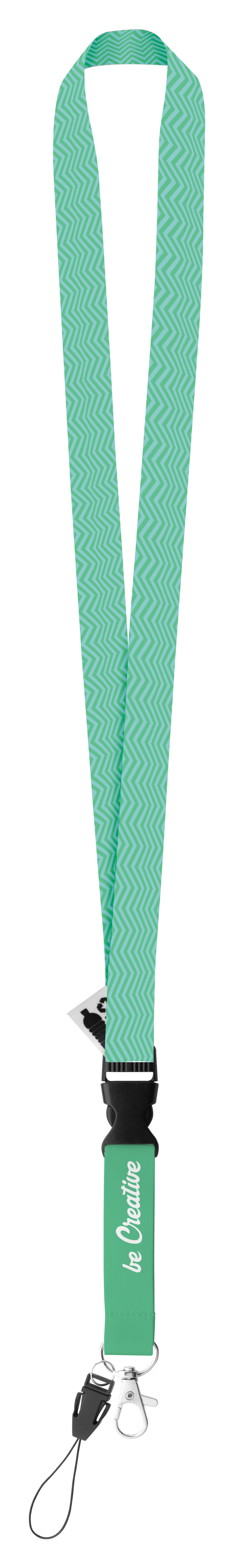 Subyard D RPET custom sublimation lanyard