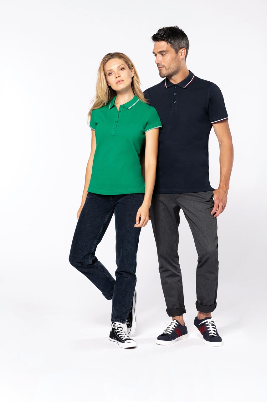 LADIES' SHORT-SLEEVED POLO SHIRT
