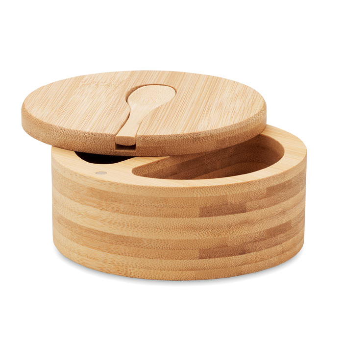 Salt and pepper bamboo box