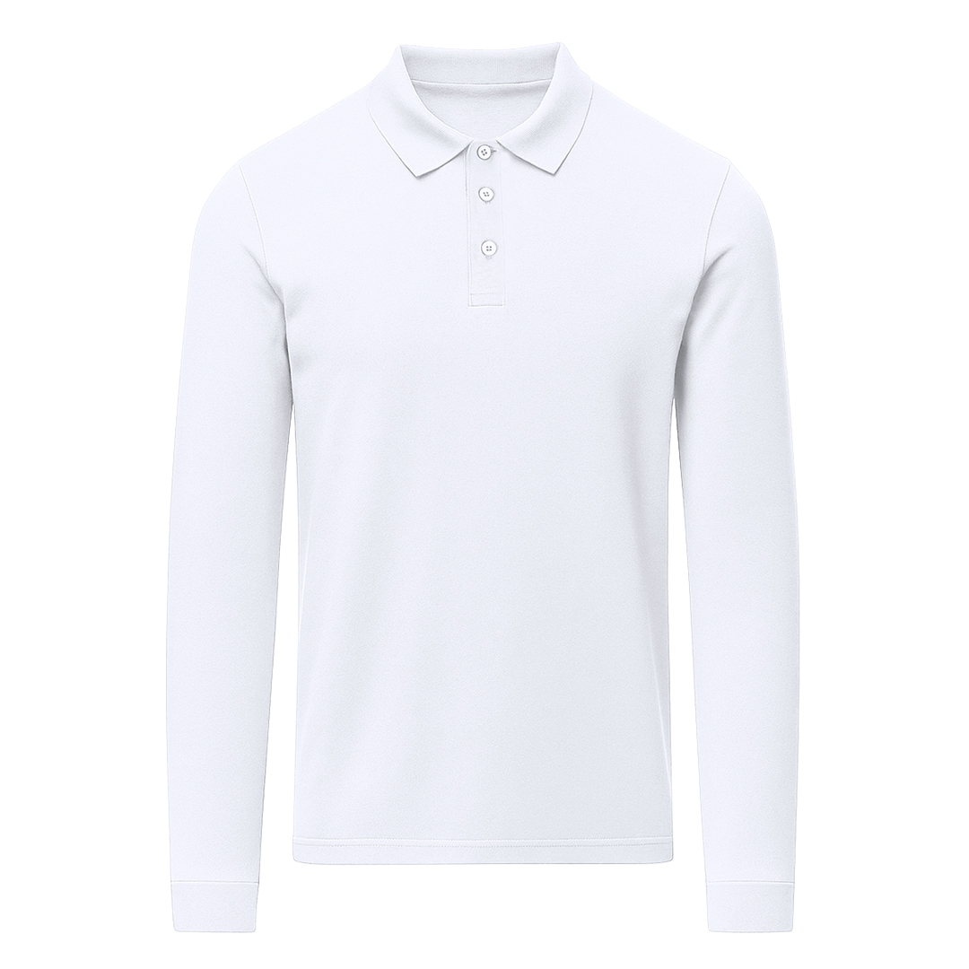 CharlotAdult White Polo Shirt