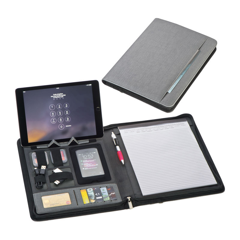 A4 Folder with 5,000 mAh Power Bank Elda