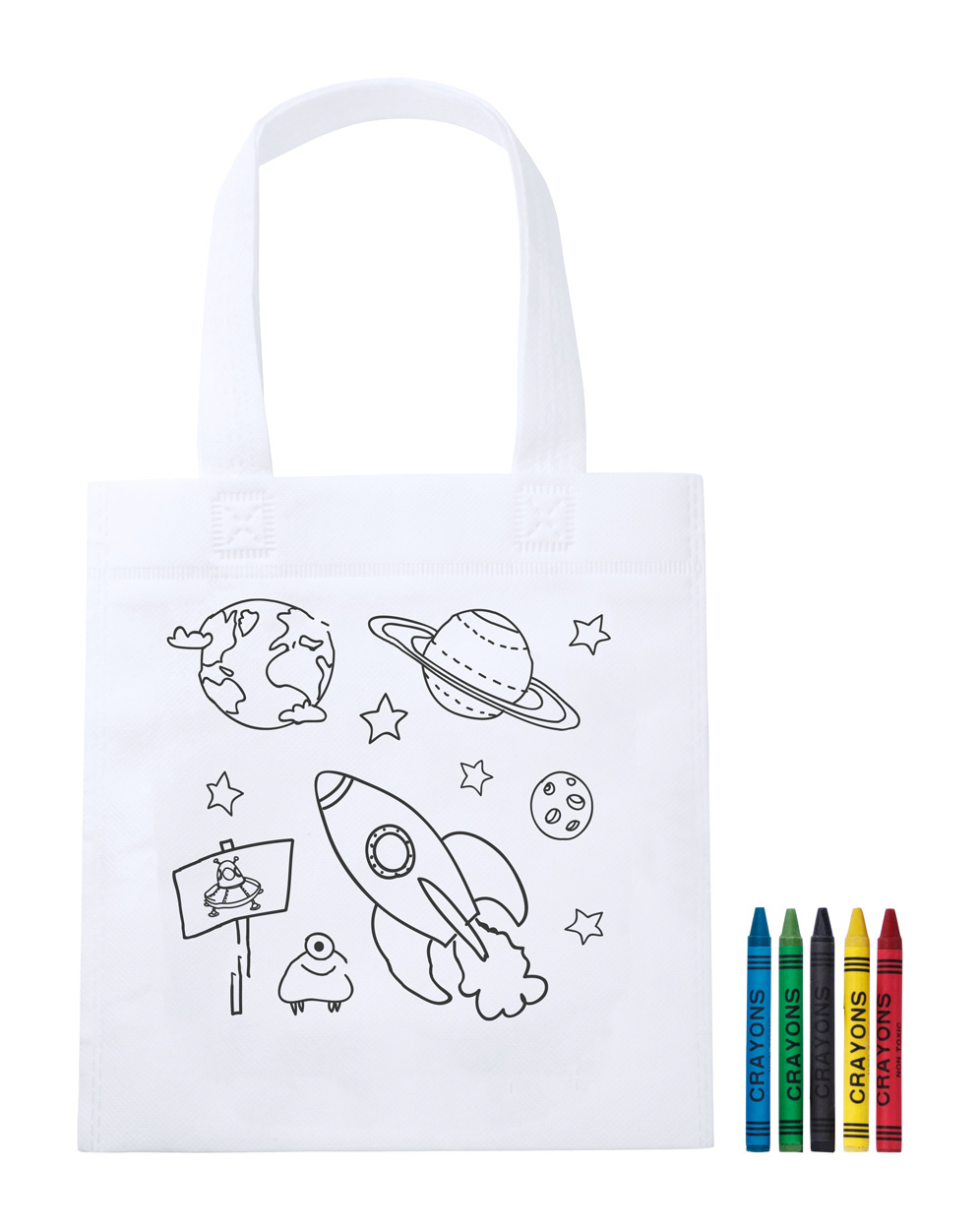 Mosby colouring shopping bag