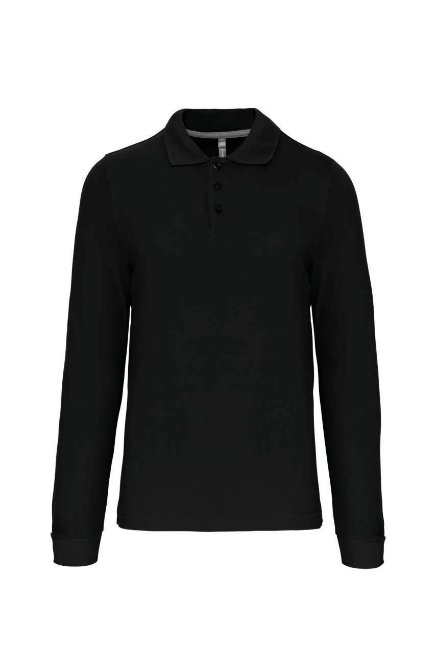 MEN'S LONG-SLEEVED POLO SHIRT