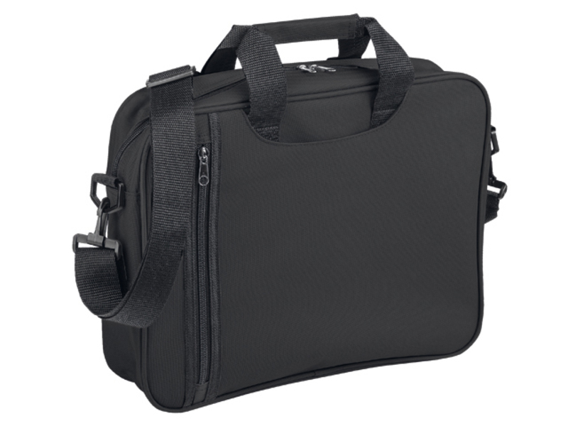 GARBI polyester document bag, 600D, Black